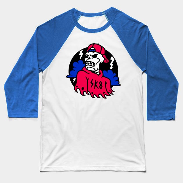 skull cap Baseball T-Shirt by Jackson